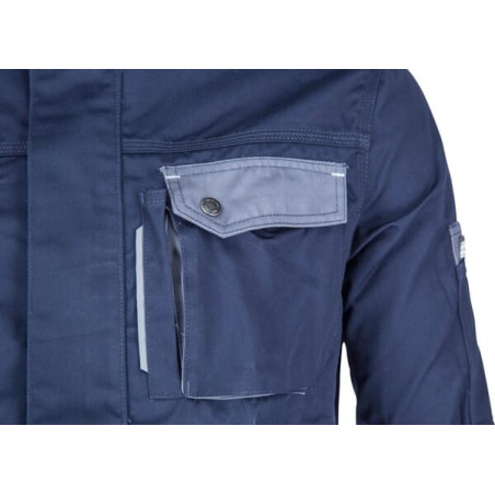 Veste travail marine - gris 6XL UNIVERSEL KW101030091068