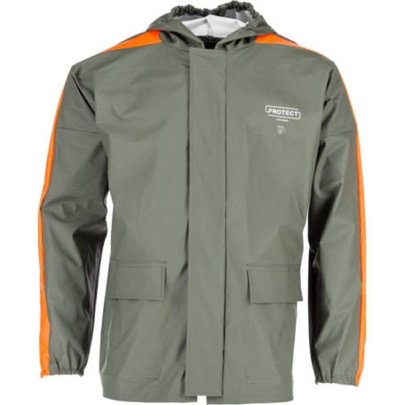 Veste imperméable verte S UNIVERSEL KW3184025048