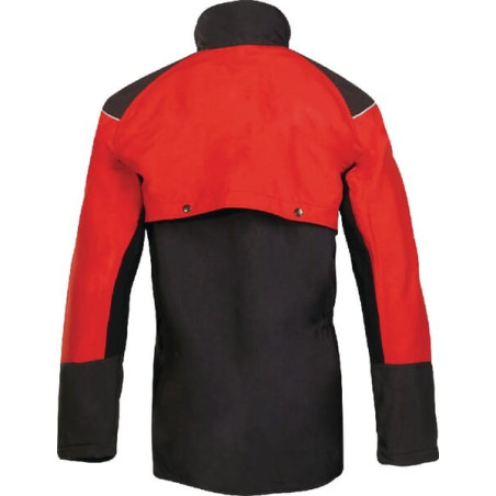 Veste de travail gris - rouge M SIP 1SKVM