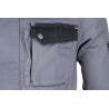 Veste de travail gris - noir 5XL UNIVERSEL KW101024090066