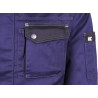 Veste de travail bleu marine - noir S UNIVERSEL KW101024079046