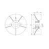 Ventilateur UNIVERSEL EM96304WAKR