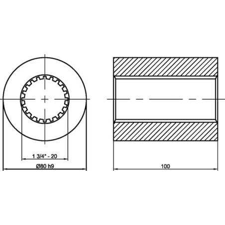Tube UNIVERSEL 6740209KR