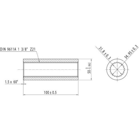 Tube UNIVERSEL 6740140KR