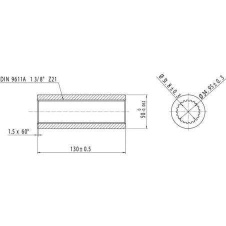 Tube UNIVERSEL 6740122KR