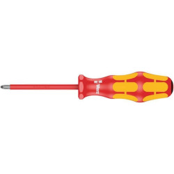 Tournevis Isoler VDE PZ1x80mm WERA SC165IPZ1