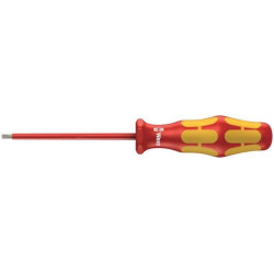 Tournevis isolé pour vis à fente WERA SC160I2580