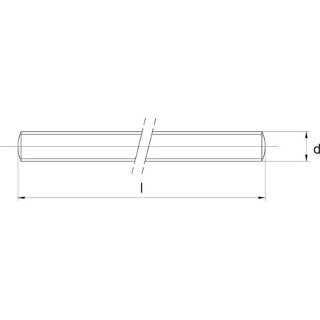 Tige filetee M6 UNIVERSEL 97669046