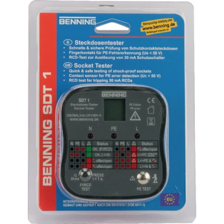 Testeur de prise BENNING 020053