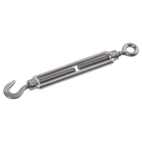 Tendeur avec crochet et oeillet M16 inoxydable UNIVERSEL 148016HGRVS