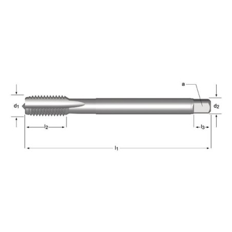 Taraud machine M28 x 2,0mm DORMER E268M28X20