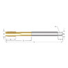 Taraud machine M16 DORMER E610M16NO3