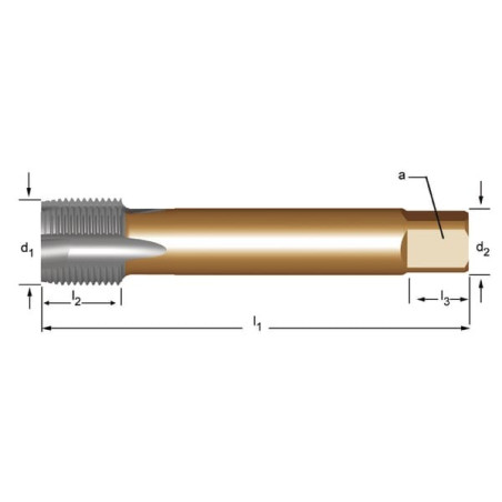 Taraud de machine DORMER EP4038