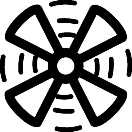 Symbole ventilation HELLA 9XT713630251