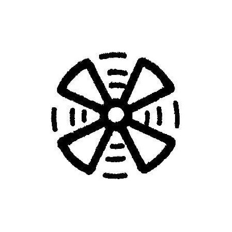 Symbole ventilation HELLA 9XT713630251
