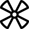 Symbole ventilateur, lentement HELLA 9XT713630531