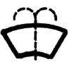 Symbole lave-glace HELLA 9XT713630131