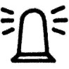 Symbole gyrophare HELLA 9XT713630711