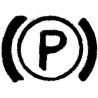 Symbole frein de stationnement HELLA 9XT714300011