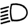 Symbole feu HELLA 9XT713630311