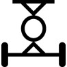 Symbole essieu pendulaire HELLA 9XT713630761