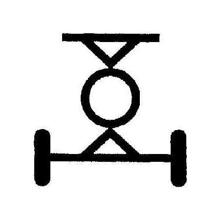 Symbole essieu pendulaire HELLA 9XT713630761