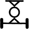 Symbole essieu pendulaire HELLA 9XT713630761