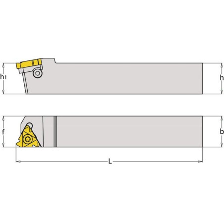 Support taraudeuse droite I-TOOLS SER2525M16