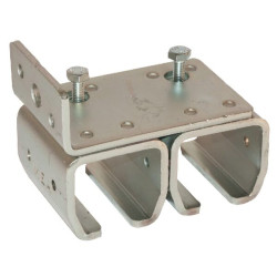 Support mural pour rail double MEA TB335660