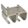 Support mural pour rail double MEA TB335650