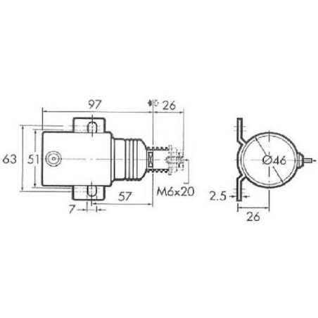 Solénoïde UNIVERSEL MB4611A