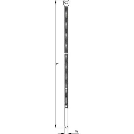 Serre-câble UNIVERSEL TR36370BLU