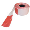 Ruban de chantier rouge - blanc 80mmx500m UNBRANDED WB99362
