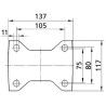 Roulettes pour charges lourdes en polyamide TENTE 4688TOP160P63