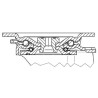 Roulettes pour charges lourdes en polyamide TENTE 4680TOP125P63