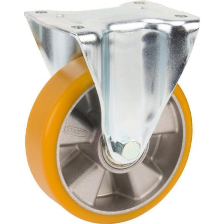 Roulettes pour charges lourdes à bandage en polyuréthane TENTE 4688ITP160P63