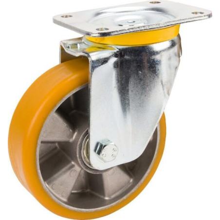 Roulettes pour charges lourdes à bandage en polyuréthane TENTE 4680ITP160P63