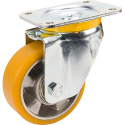 Roulettes pour charges lourdes à bandage en polyuréthane TENTE 4680ITP125P63