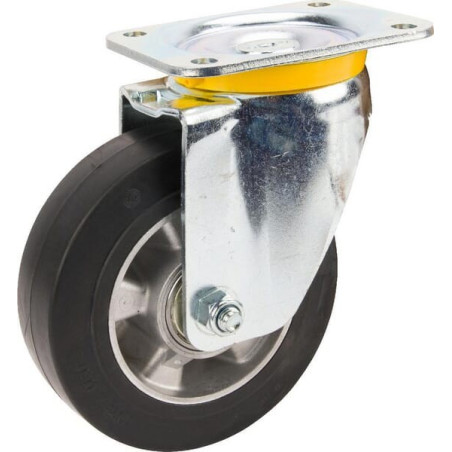 Roulettes pour charges lourdes à bandage en polyuréthane TENTE 4680IEP160P63