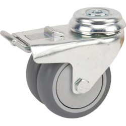 Roulettes pivotantes doubles TENTE 2977PJP075P3010
