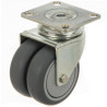 Roulettes pivotantes doubles TENTE 2970PJP075P50