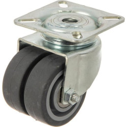 Roulettes pivotantes doubles TENTE 2970PJP050P40