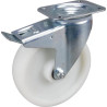 Roulettes pivotantes à bandage TENTE 3477UOR200P63