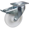 Roulettes pivotantes à bandage TENTE 3477UOR160P63