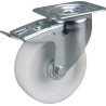 Roulettes pivotantes à bandage TENTE 3477UOJ125P62