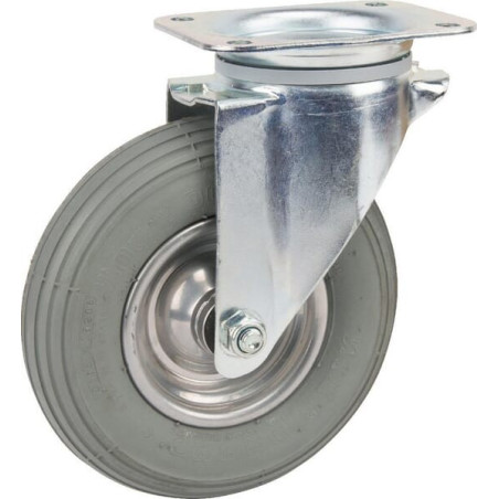 Roulettes pivotantes à bandage pneumatique TENTE 3470DPR200P63