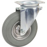 Roulettes pivotantes à bandage pneumatique TENTE 3470DPR200P63