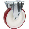 Roulettes pivotantes à bandage en polyuréthane TENTE 3478UAR200P63