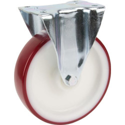 Roulettes pivotantes à bandage en polyuréthane TENTE 3478UAR160P63