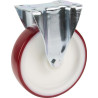 Roulettes pivotantes à bandage en polyuréthane TENTE 3478UAR160P63